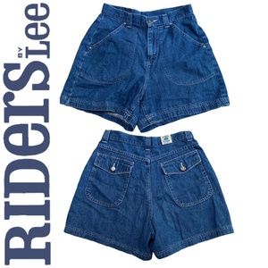 Vintage Lee Riders Y2K High Waisted Denim Shorts